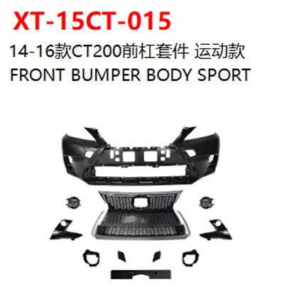 FRONT BUMPER BODY SPORT
