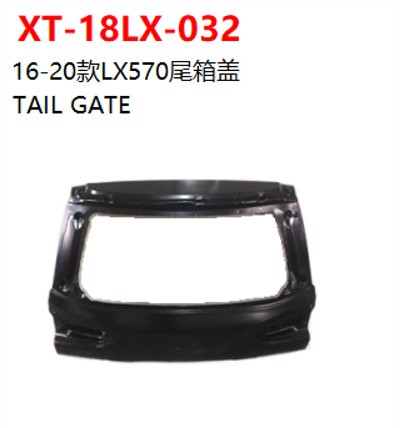 16-20款LX570尾箱盖