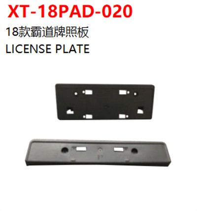 LICENSE PLATE