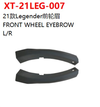 FRONT WHEEL EYEBROW