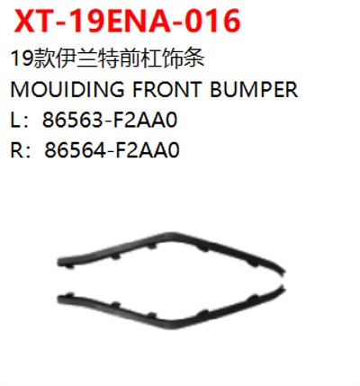 MOUIDING FRONT BUMPER