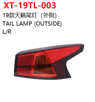 TAIL LAMP (OUTSIDE)
