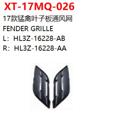 FENDER GRILLE