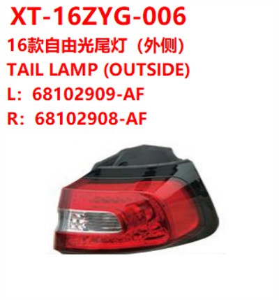 TAIL LAMP (OUTSIDE)